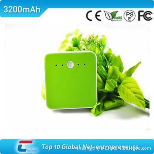 3600mAh battery charger with double USB outputs